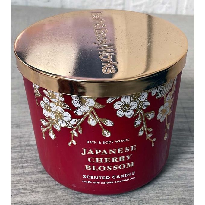 Bath & Body Works Japanese Cherry Blossom Scented Candle
