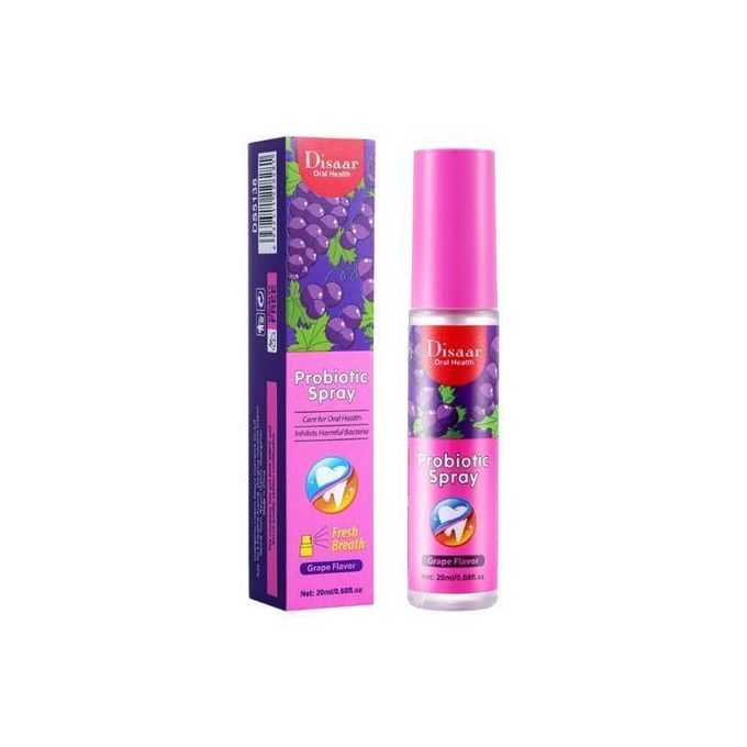 Disaar Mouth Probiotic Spray Grape Flavor