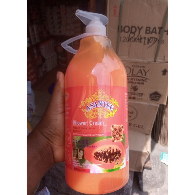 Asantee Papaya & Honey Essence Shower Cream