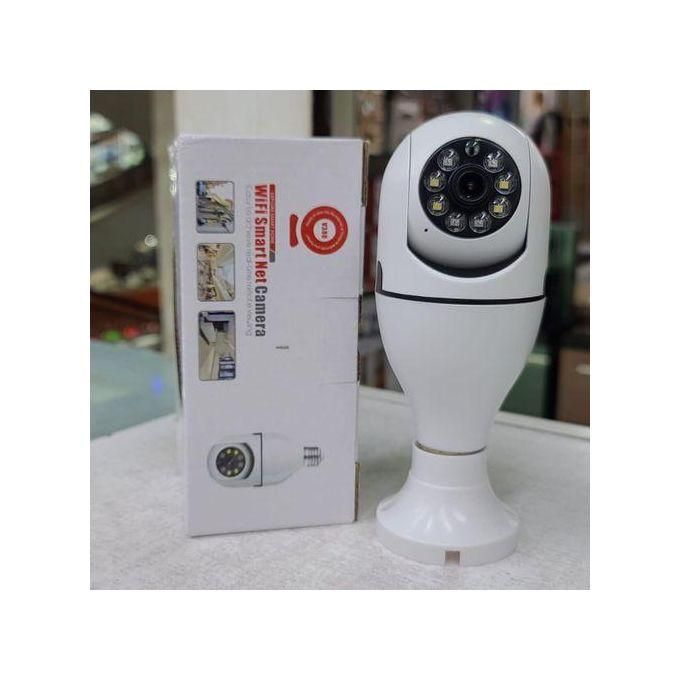 V380 Pro 2.0MP Smart Wireless WiFi Bulb Camera – Panoramic View with Night Vision