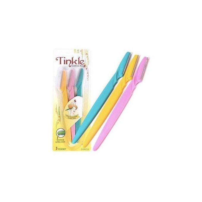 Tinkle Eyebrow Razor Hair Trimmer Shaver – Facial Dermaplaning Razor