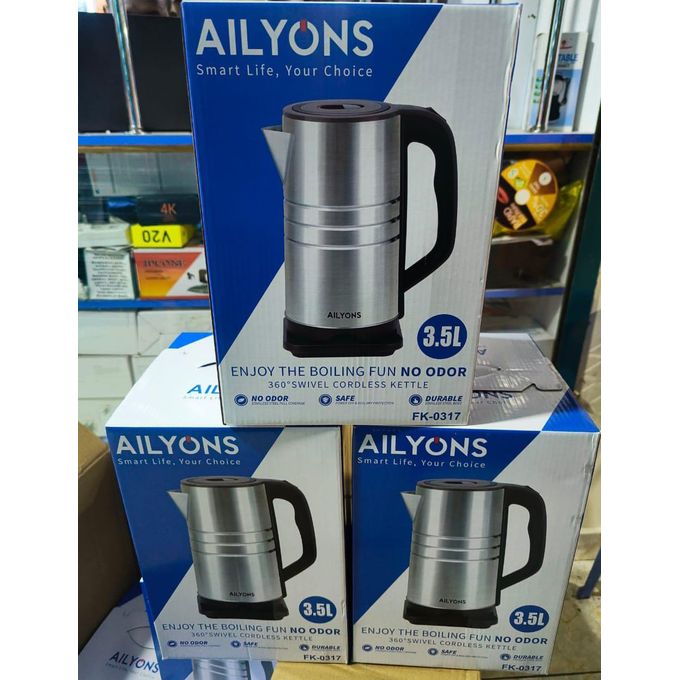 AILYONS Stainless Steel 3.5L Electric Kettle