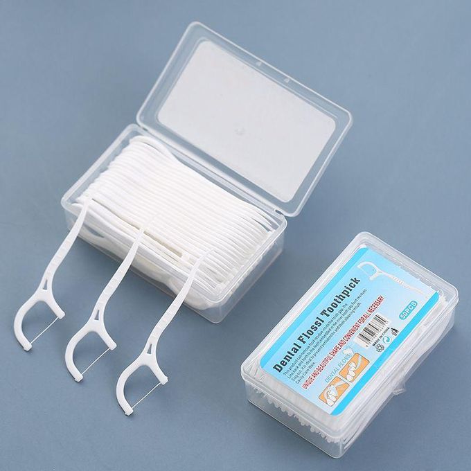 Toothpick Floss Dental Floss Picks for Teeth Whitening