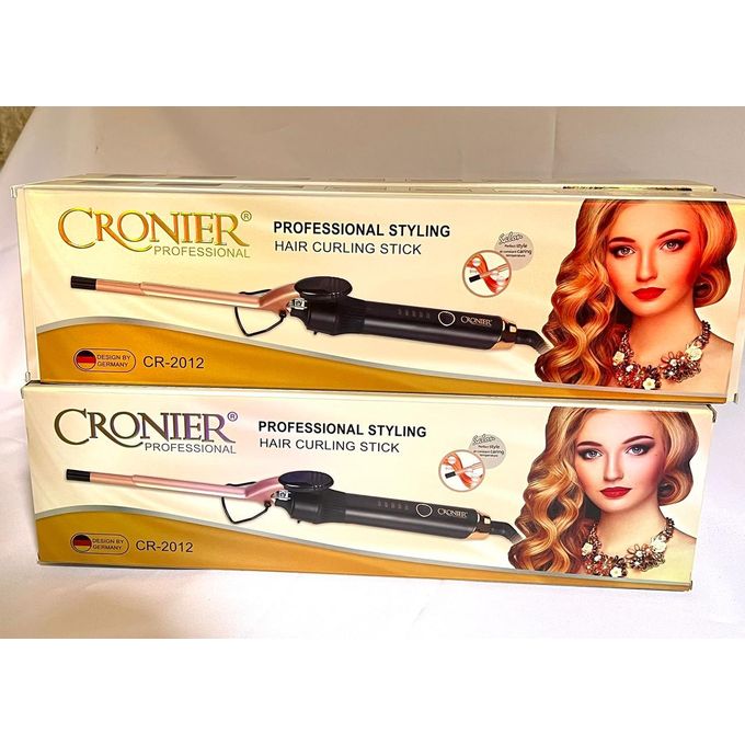 Cronier Professional Hair Curler Tongs – LCD Digital Wand Curling Stick