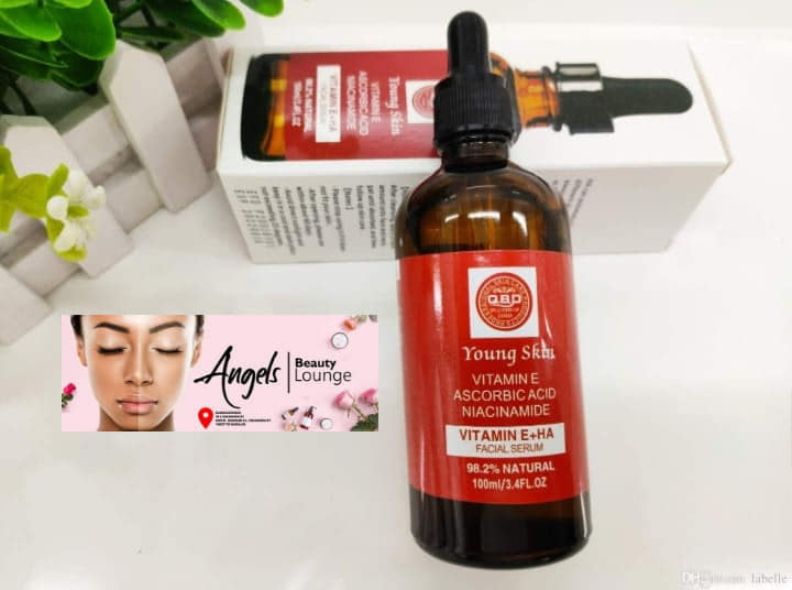 QBD Young Skin Vitamin E Facial Serum with Niacinamide