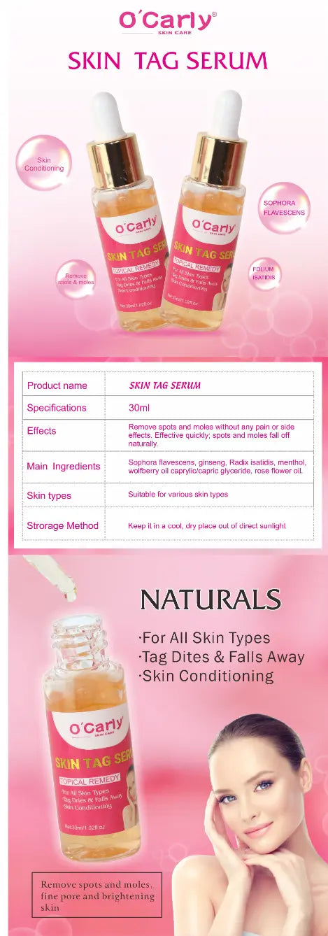 O'Carly Skin Tag Remover Serum