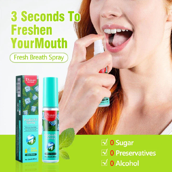 Disaar Mouth Probiotic Spray - Lemon Mint Flavor
