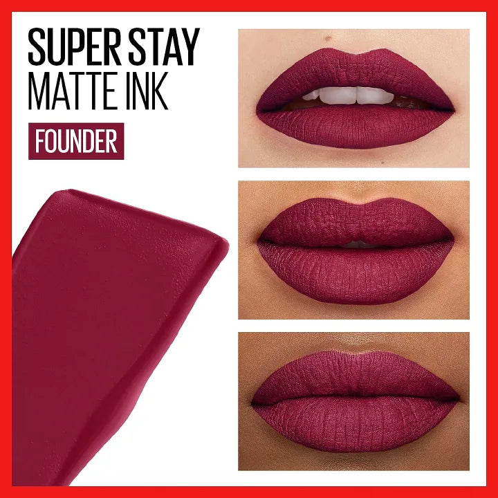 Maybelline Superstay Matte Ink Liquid Lipstick – 115 Founder