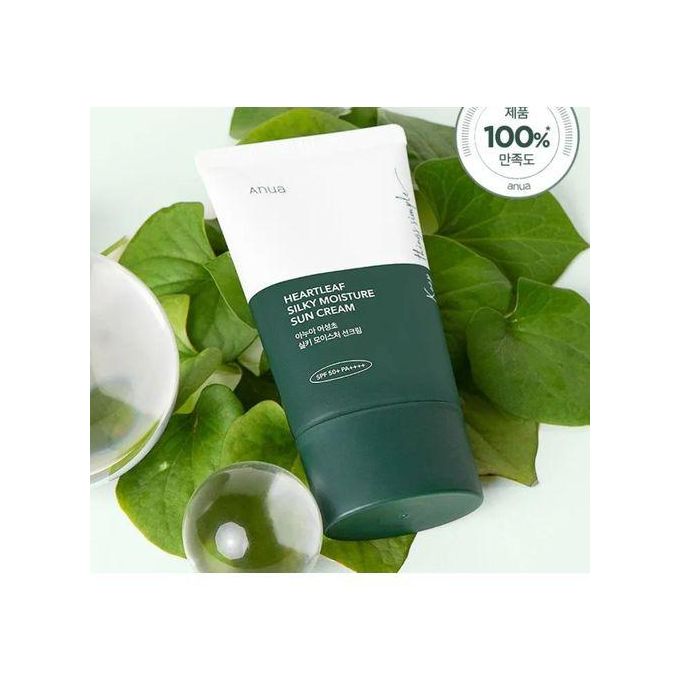 Anua Heartleaf Silky Moisture Sun Cream