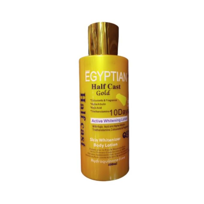 Egyptian Half Cast Gold 10 Days Active Whitening Body Lotion – 400ml