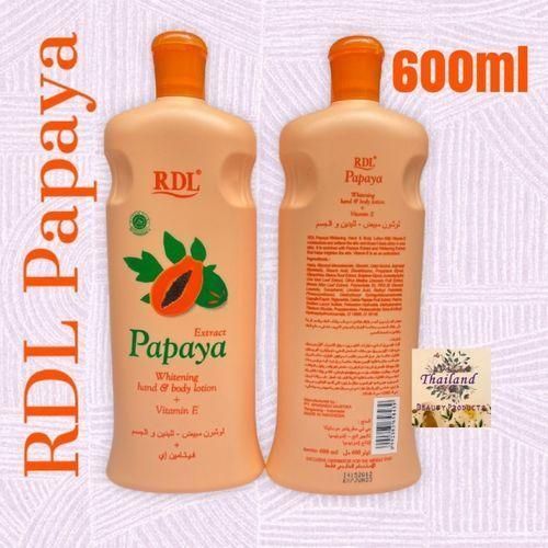 Rdl Papaya Whitening Hand And Body Lotion, 600ml