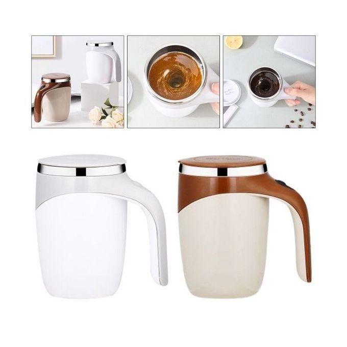 AAA Battery Powered Stainless Steel Magnetic Stirring Cup – 380ml