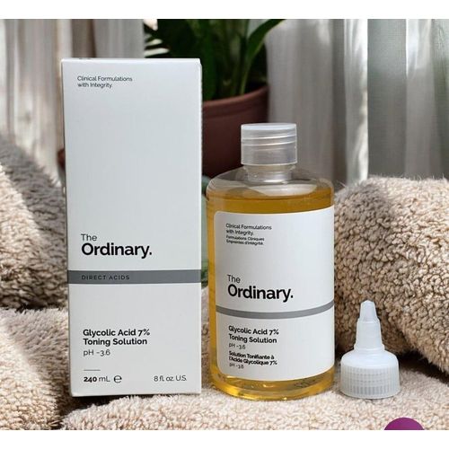 π₯ LIMITED DEAL β The Ordinary Glycolic Acid 7% Toning Solution 240ml | Exfoliates + Brightens + Even Skin Texture | KSh 2,500
