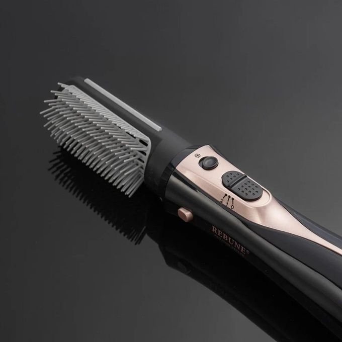 Rebune RE-2078-2 Hair Styler – 2 Brushes, 2 Heat Levels & Cool Air | 1200W | Black