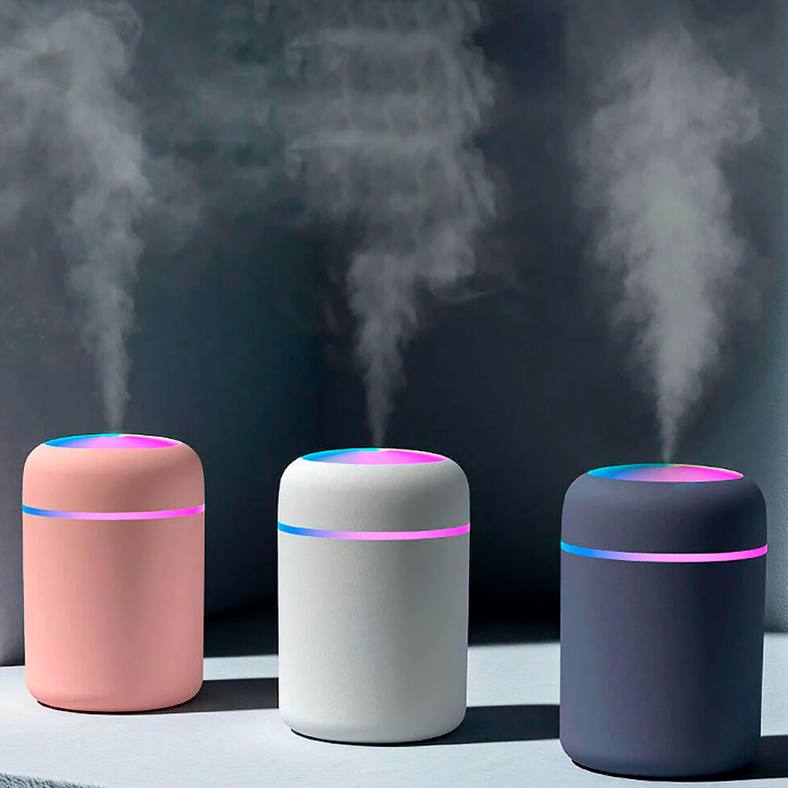 USB Colorful Humidifier with LED Lights