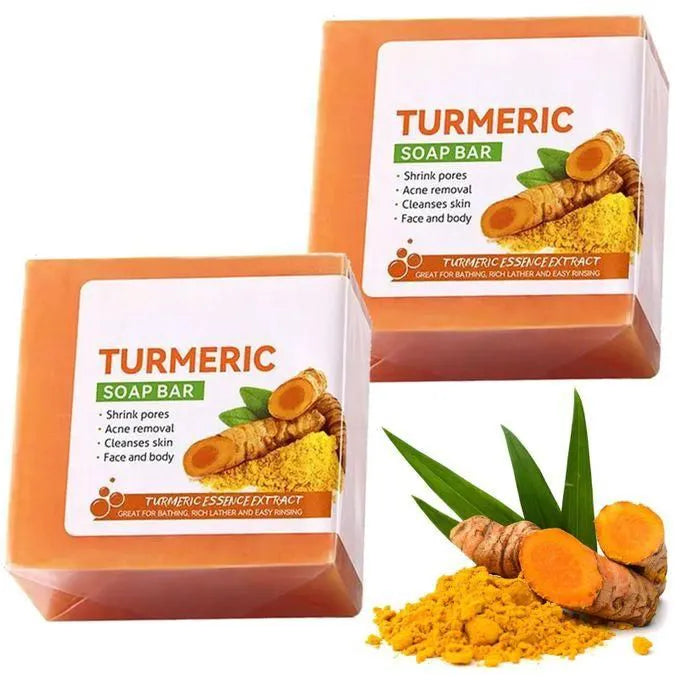π₯π₯ BUY 1 GET 1 FREE Sadoer Turmeric Anti-Acne Soap β Clear Pimples, Fade Scars & Brighten Skin Naturally