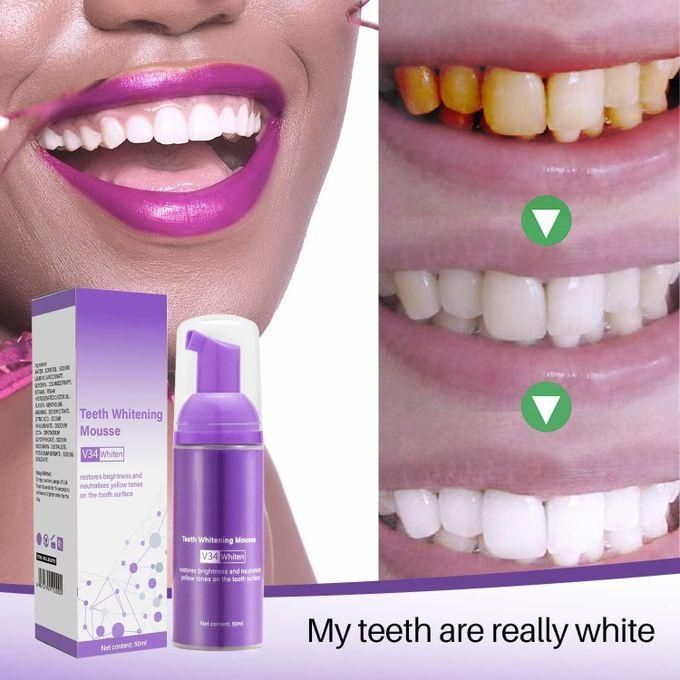 Lanthome Teeth whitening mousse.