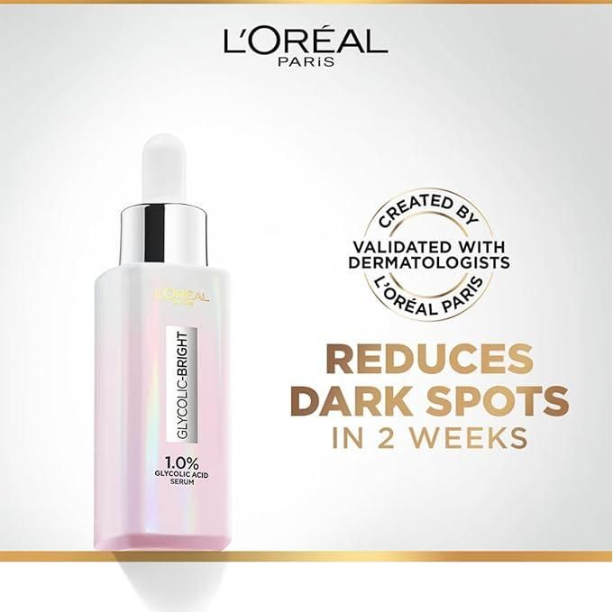 L'Oréal Glycolic Bright Instant Glowing Serum - 30ml
