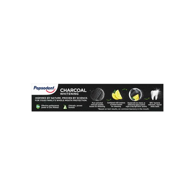 Pepsodent Charcoal Lemon Toothpaste – 130g