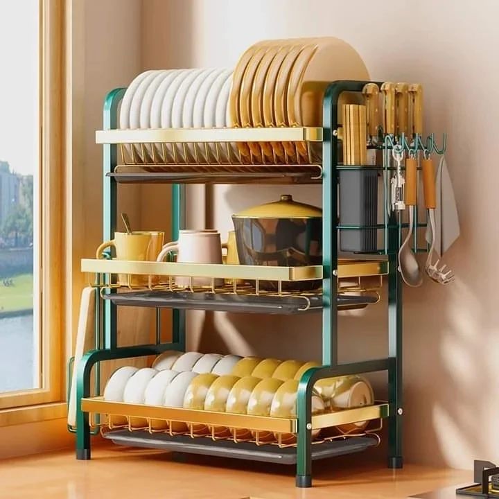 3 tier dish rack