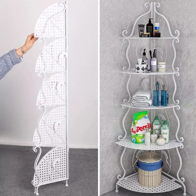 Corner Metal Storage Stand