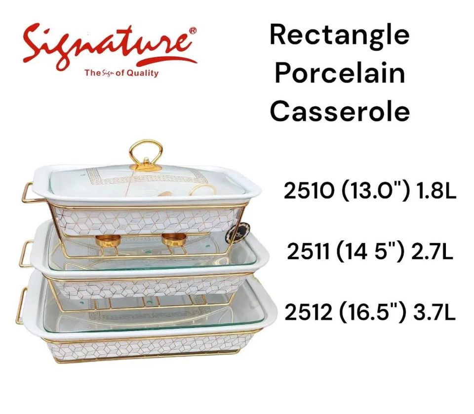3pc Food warmer set
