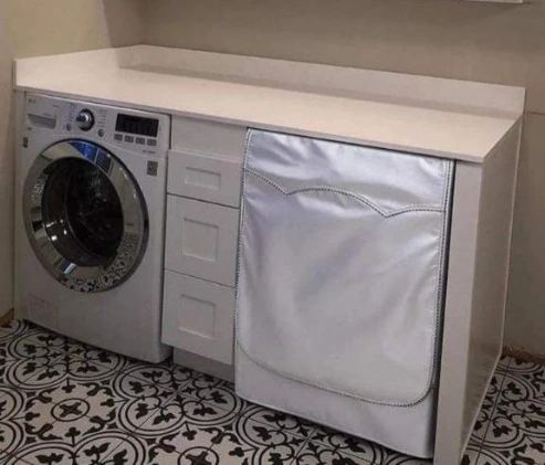 Front Load Washing Machine Cover