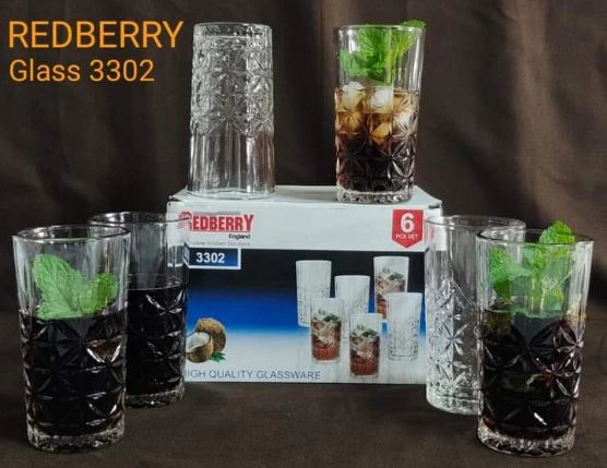 6pc glass set