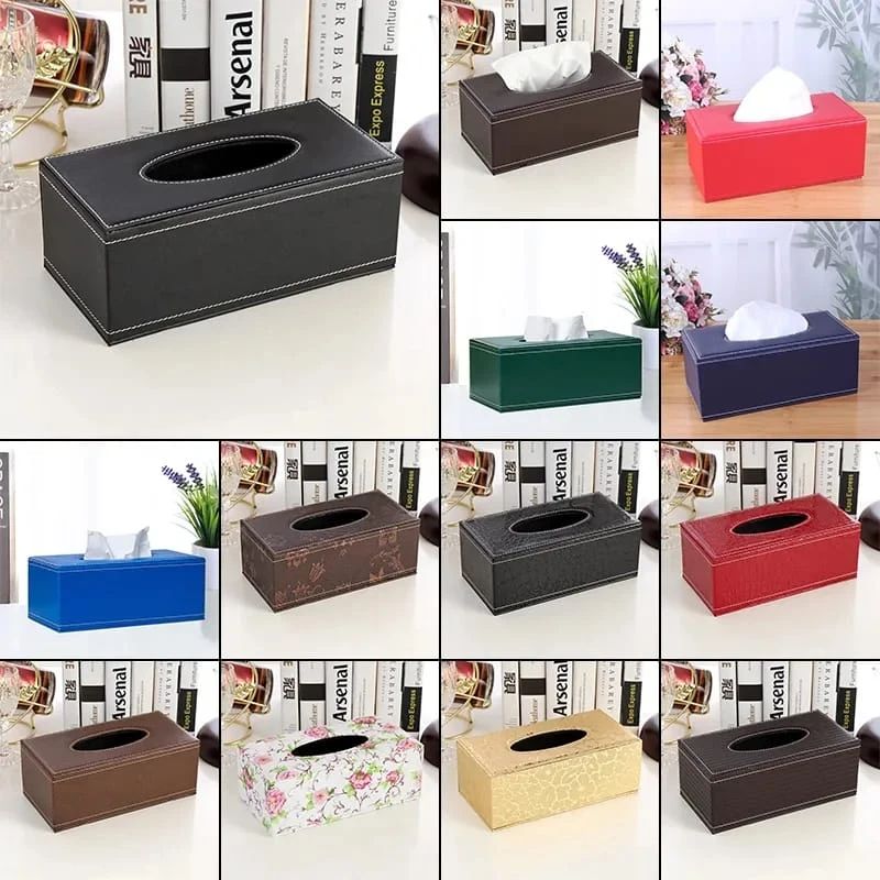 Leather Serviette Box