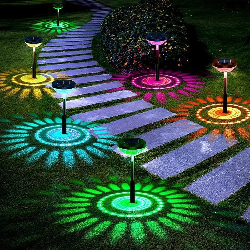 6pc Color Changing Solar Light