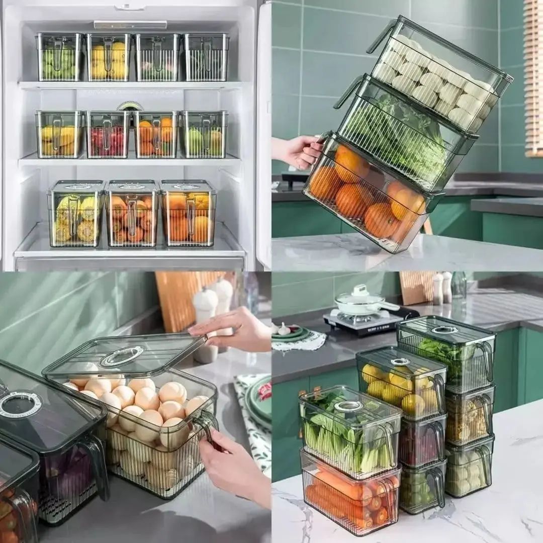 Acrylic fridge container