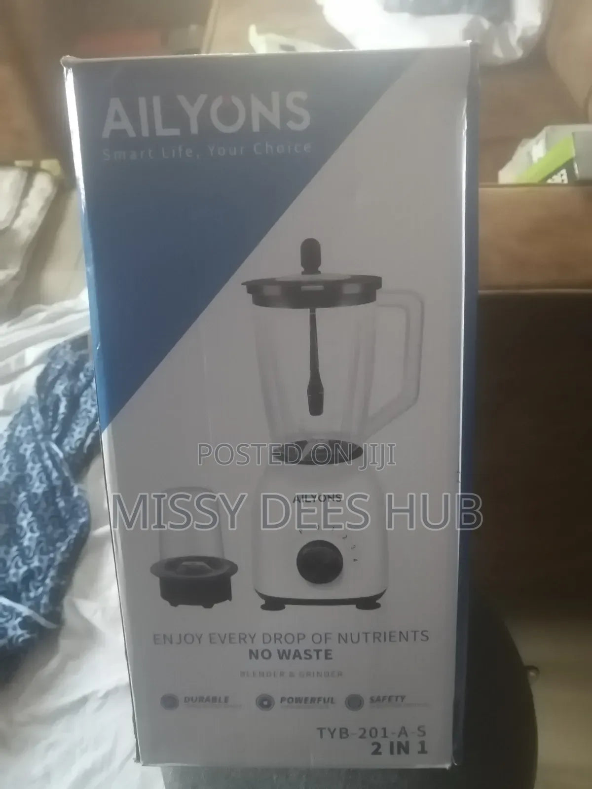 Ailyons B303 2-in-1 Blender