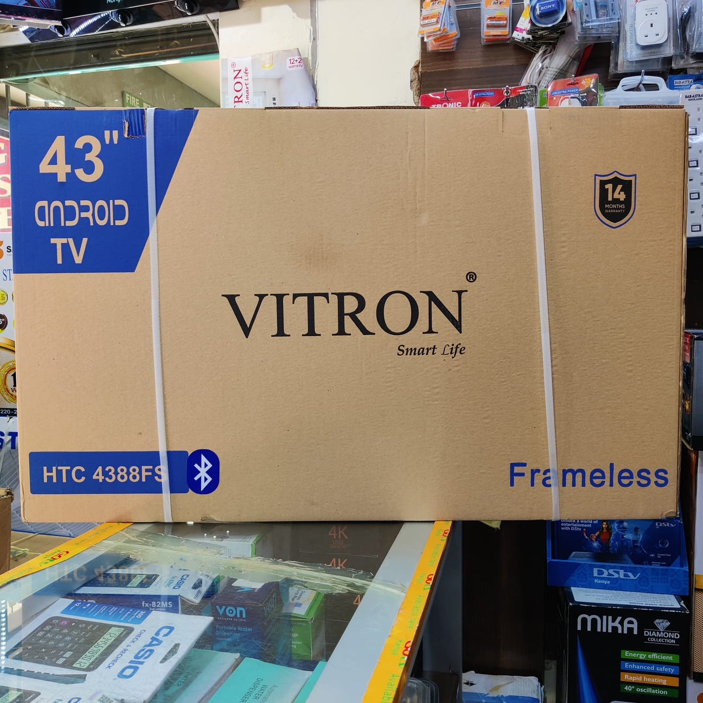 Vitron 43″ Smart Android Frameless TV with Bluetooth