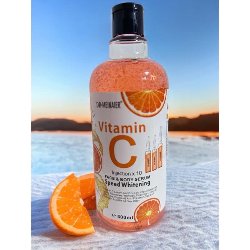 DR MEINAIER Vitamin C speed whightening face and body serum - 500ml