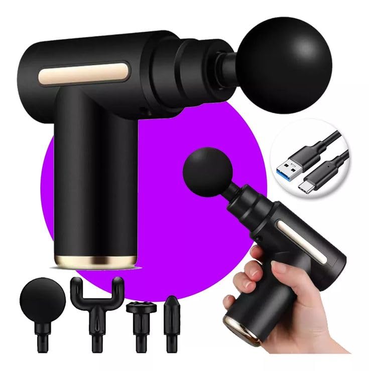 4-Heads Physiotherapy Rechargeable Massage Gun