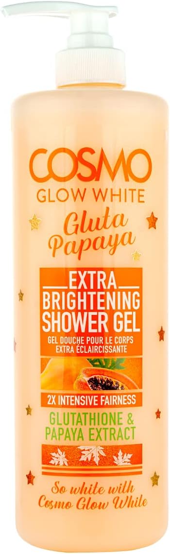 Cosmo Glow White Gluta Papaya Extra Brightening Shower Gel