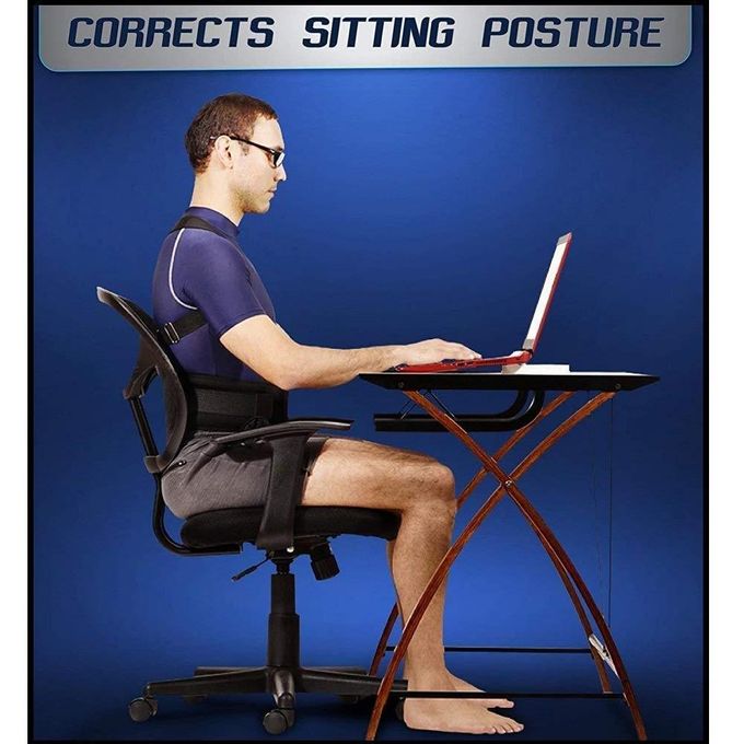 Adjustable Back Spine Posture Corrector – Humpback Support Brace for Men & Women