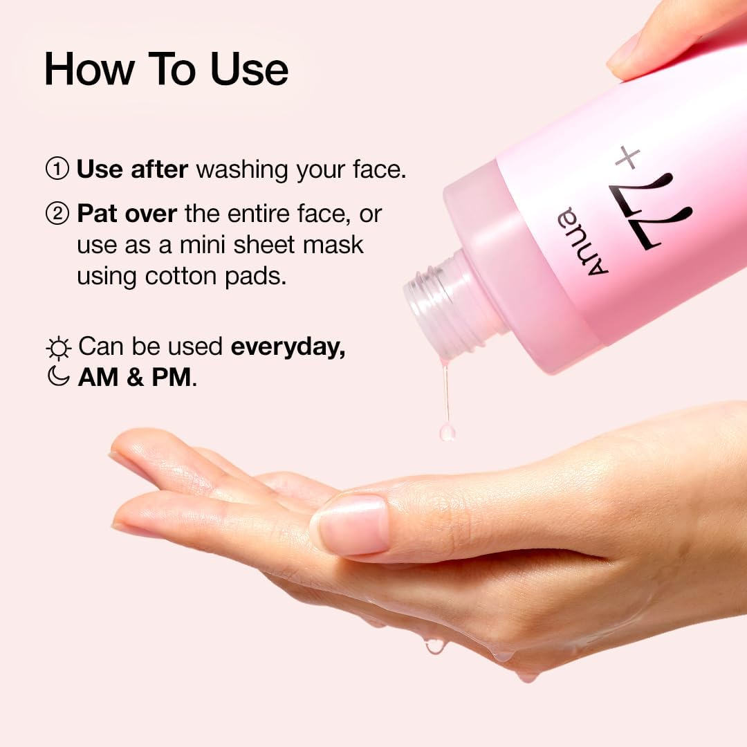 Anua Peach 77% Niacin Essence Toner