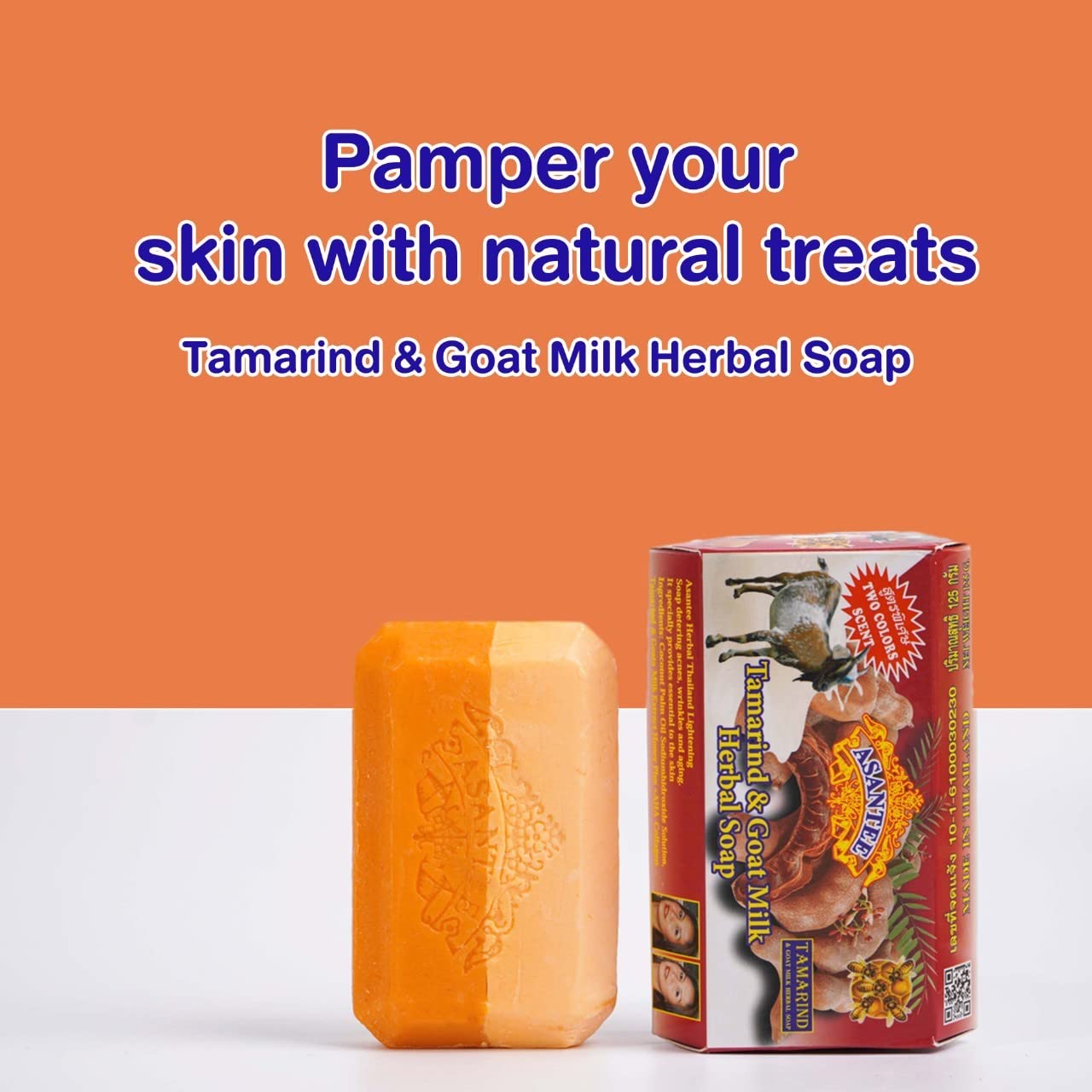 Asantee Tamarind & Goat Milk Herbal Soap