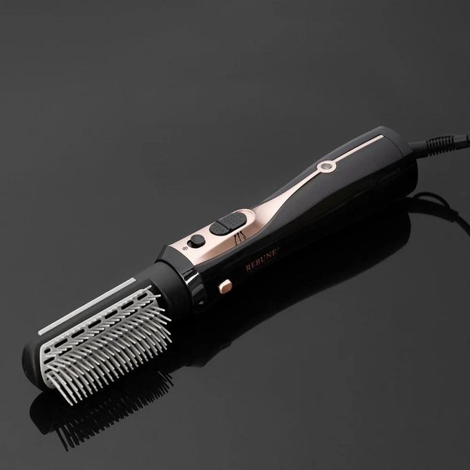Rebune RE-2078-2 Hair Styler – 2 Brushes, 2 Heat Levels & Cool Air | 1200W | Black