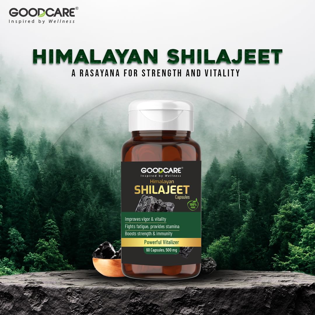 π₯ LIMITED DEAL β Goodcare Pure Himalayan Shilajit 60 Capsules | Boosts Energy & Stamina + Supports Immunity & Vitality + Fulvic Acid & 40+ Minerals | KSh 2,999