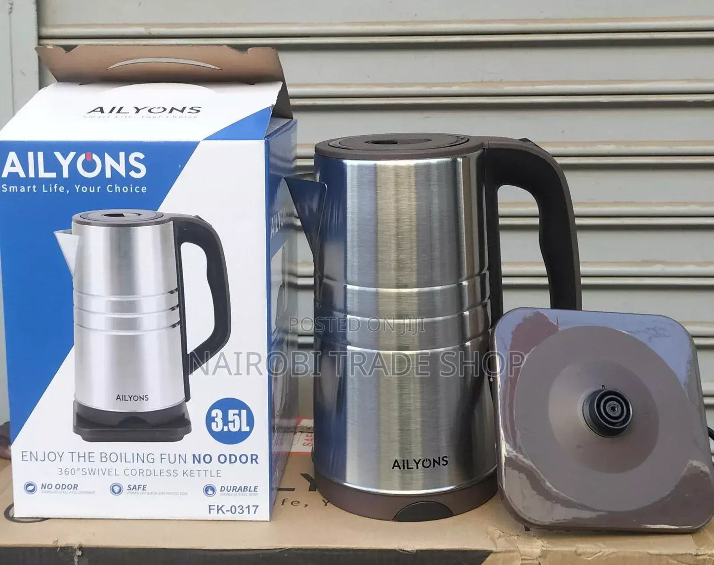 AILYONS Stainless Steel 3.5L Electric Kettle