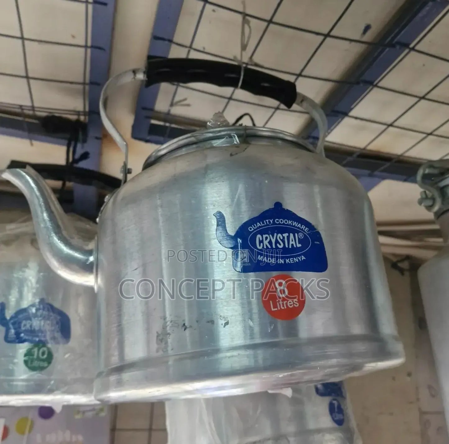 8 Litres Crystal Aluminium Kettle