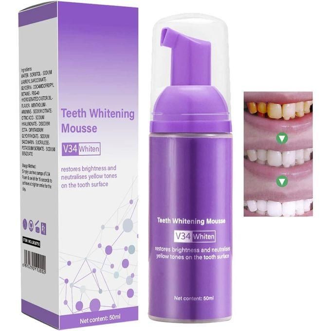Lanthome Teeth whitening mousse.