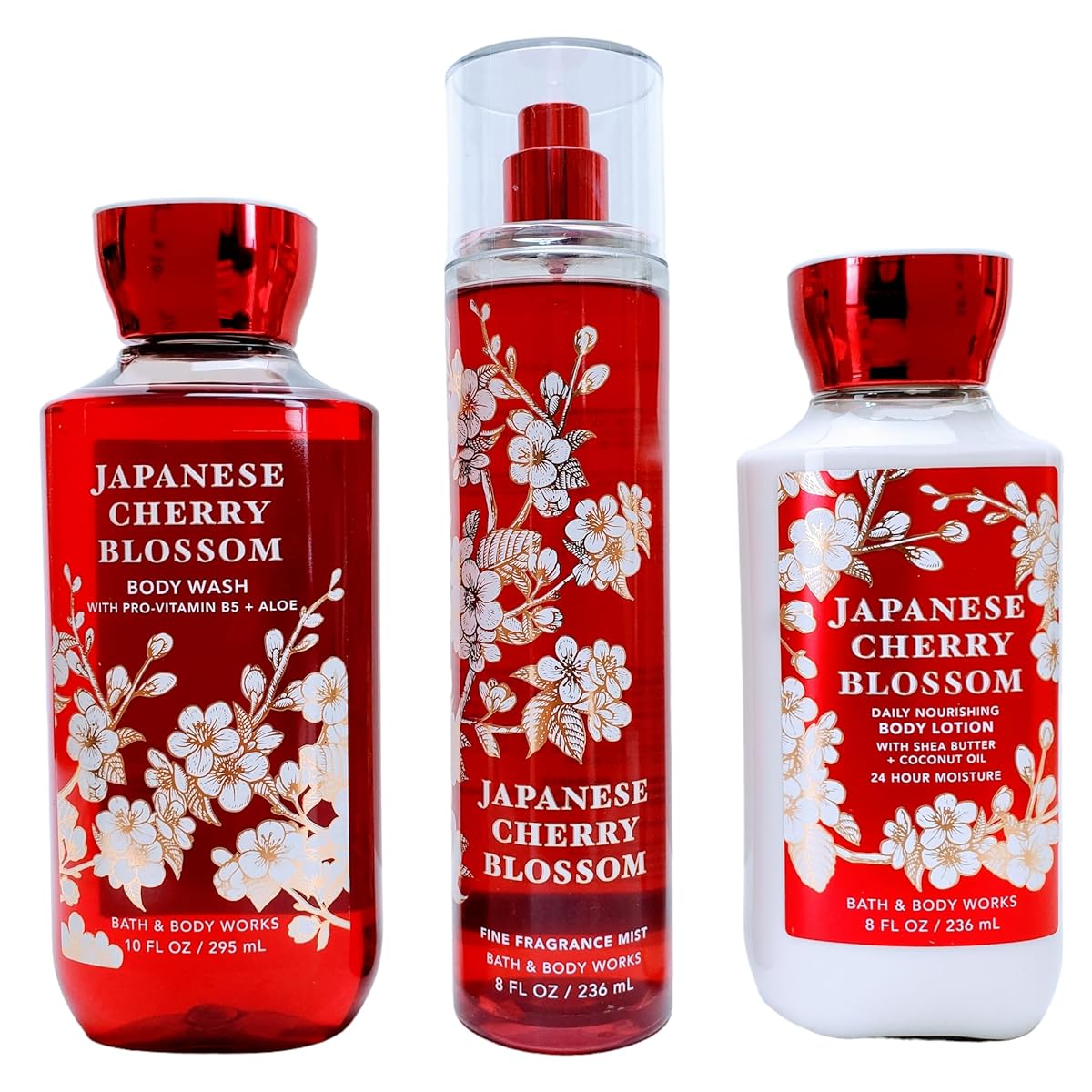 Bath & Body Works Japanese Cherry Blossom Set