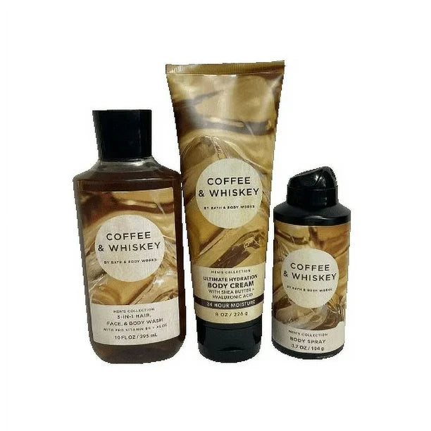 Bath & Body Works Coffee & Whiskey Set