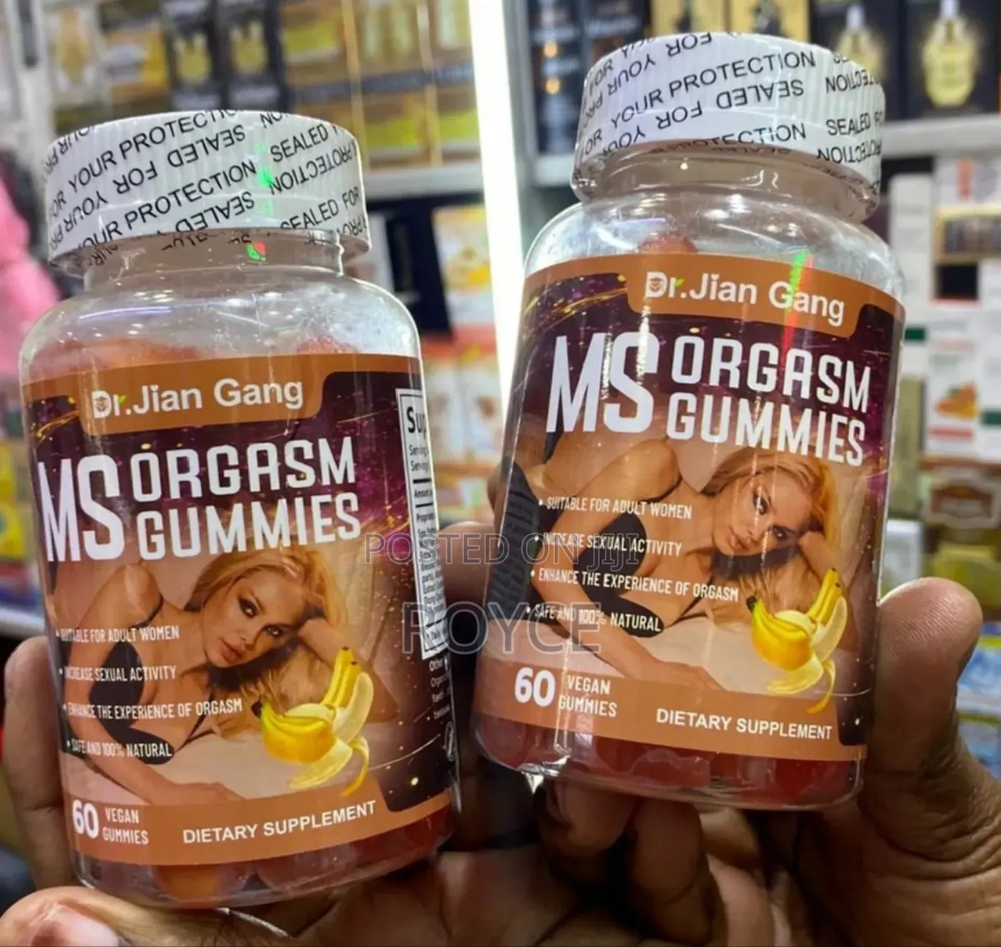 π₯ LIMITED DEAL β Dr Jian Gang Ms Orgasm Gummies | Natural Arousal + Sensitivity + Intimate Wellness | KSh 2,750