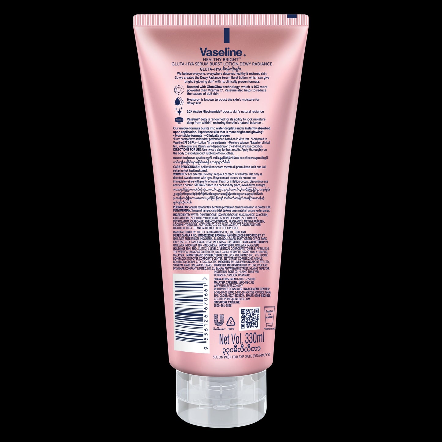 🔥 LIMITED DEAL — Vaseline Gluta-Hya Serum Burst Lotion | Brightens Skin + Deep Hydration + Dewy Glow | KSh 2,200