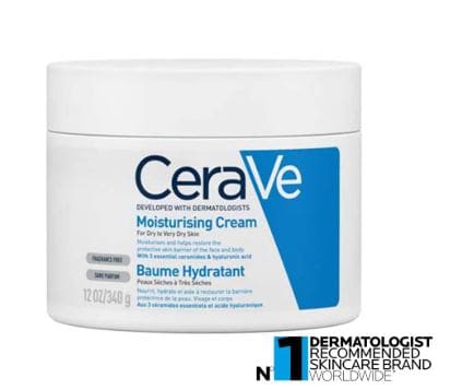 CERAVE MOISTURIZING CREAM For Dry To Very Dry Skin 340G