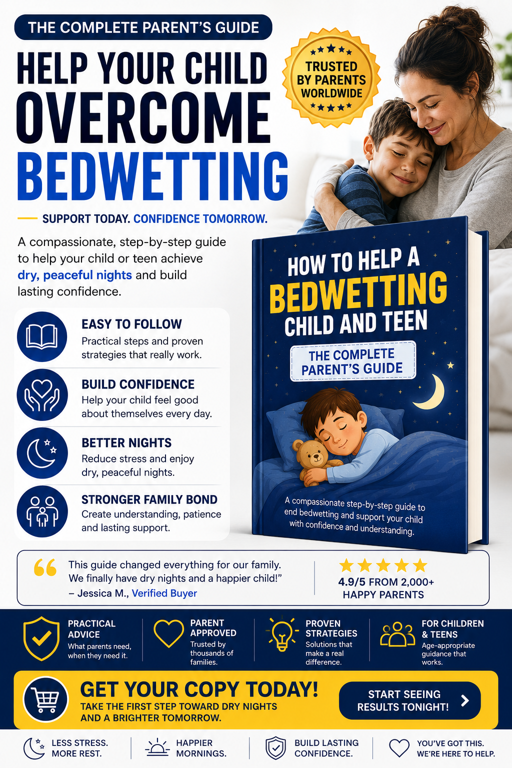 How To Help A Bedwetting Child And Teen ā The Complete Parent's Guide 4.0